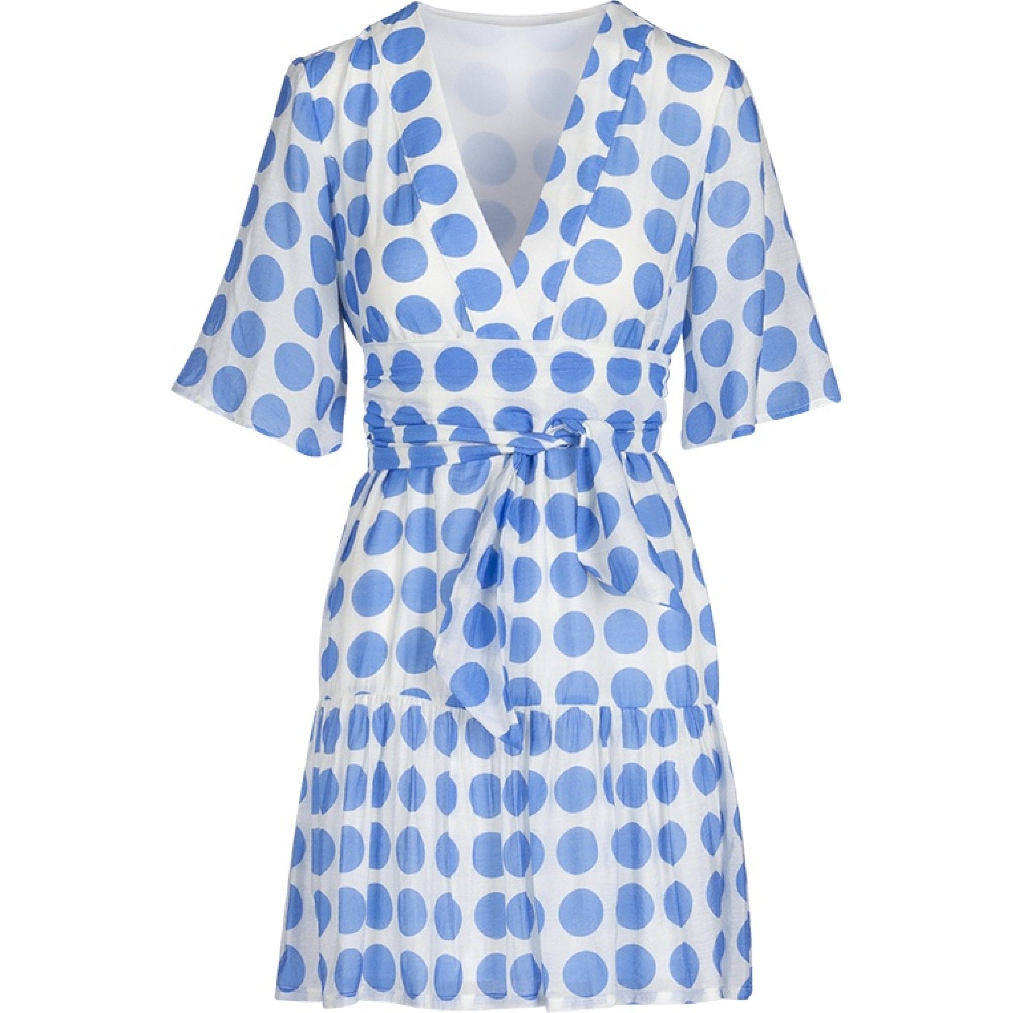 Dejanira pois dress azur
