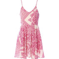 Frame dress orchid