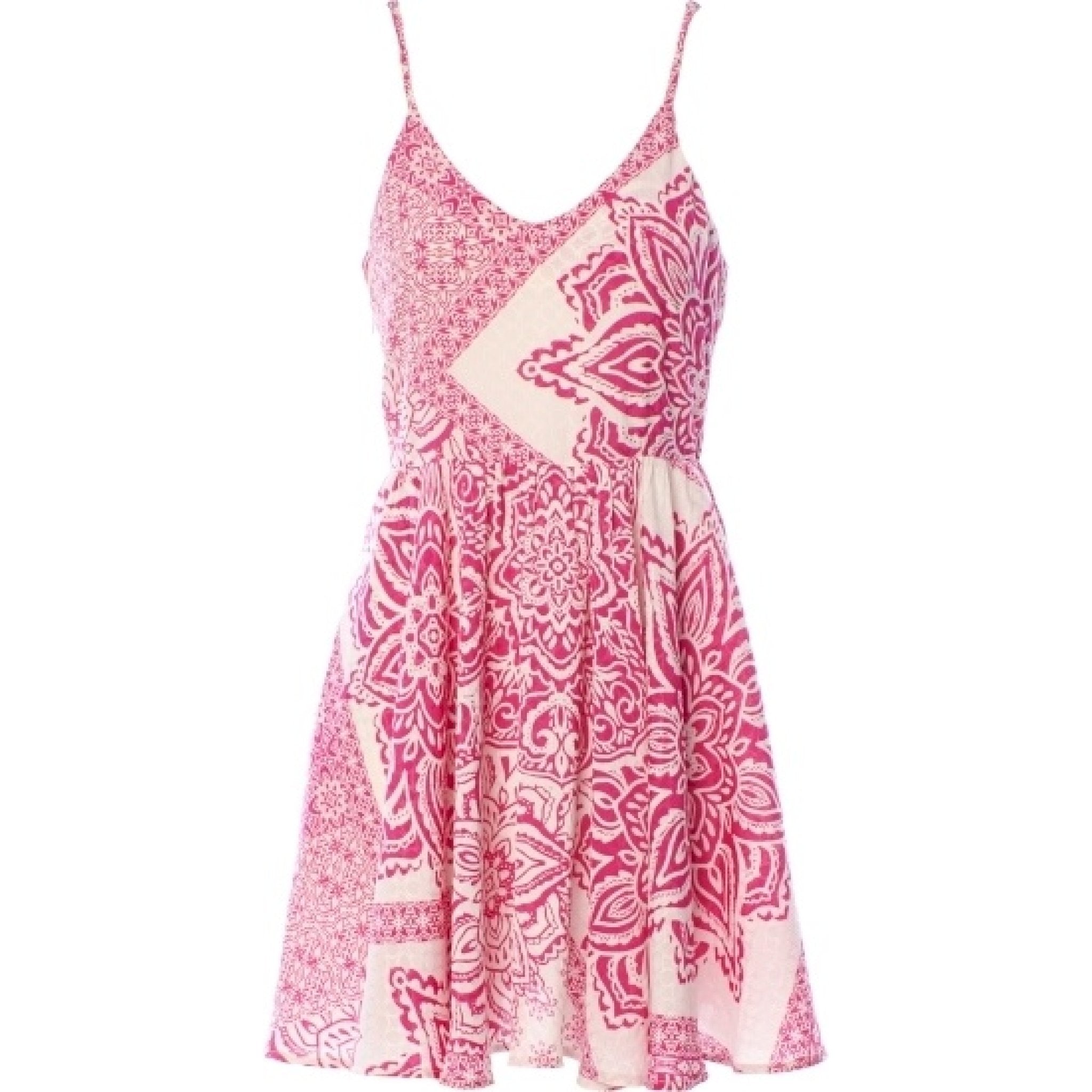 Frame dress orchid