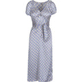Dature geo dress sand