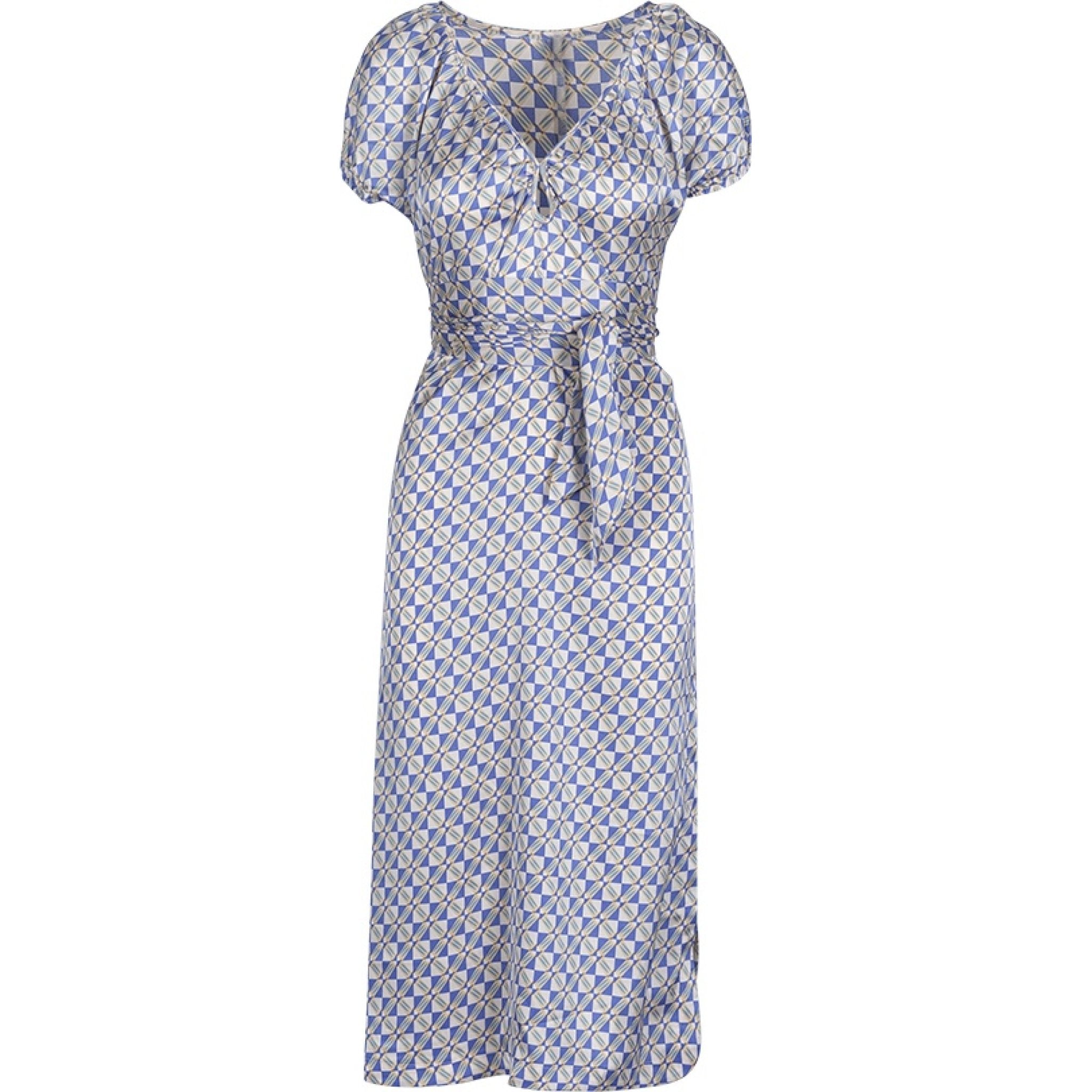 Dature geo dress sand