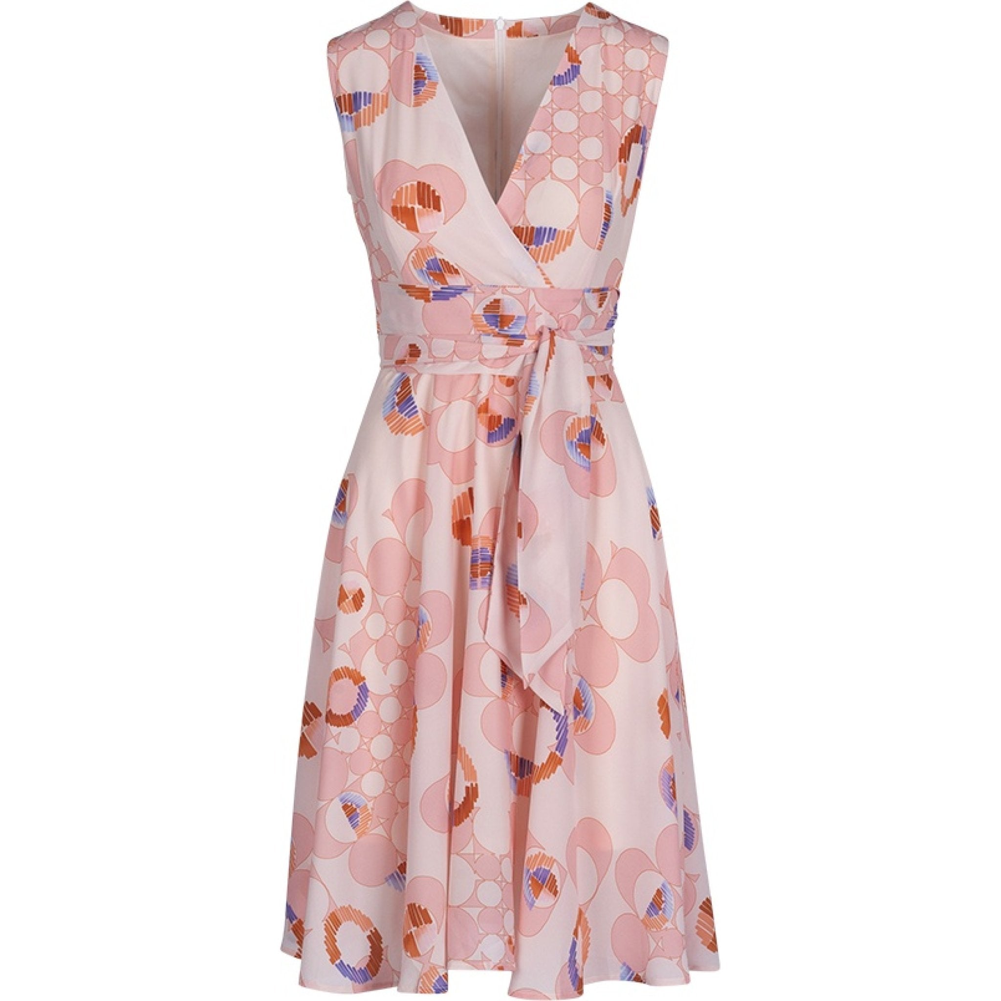 Vera circle dress pink