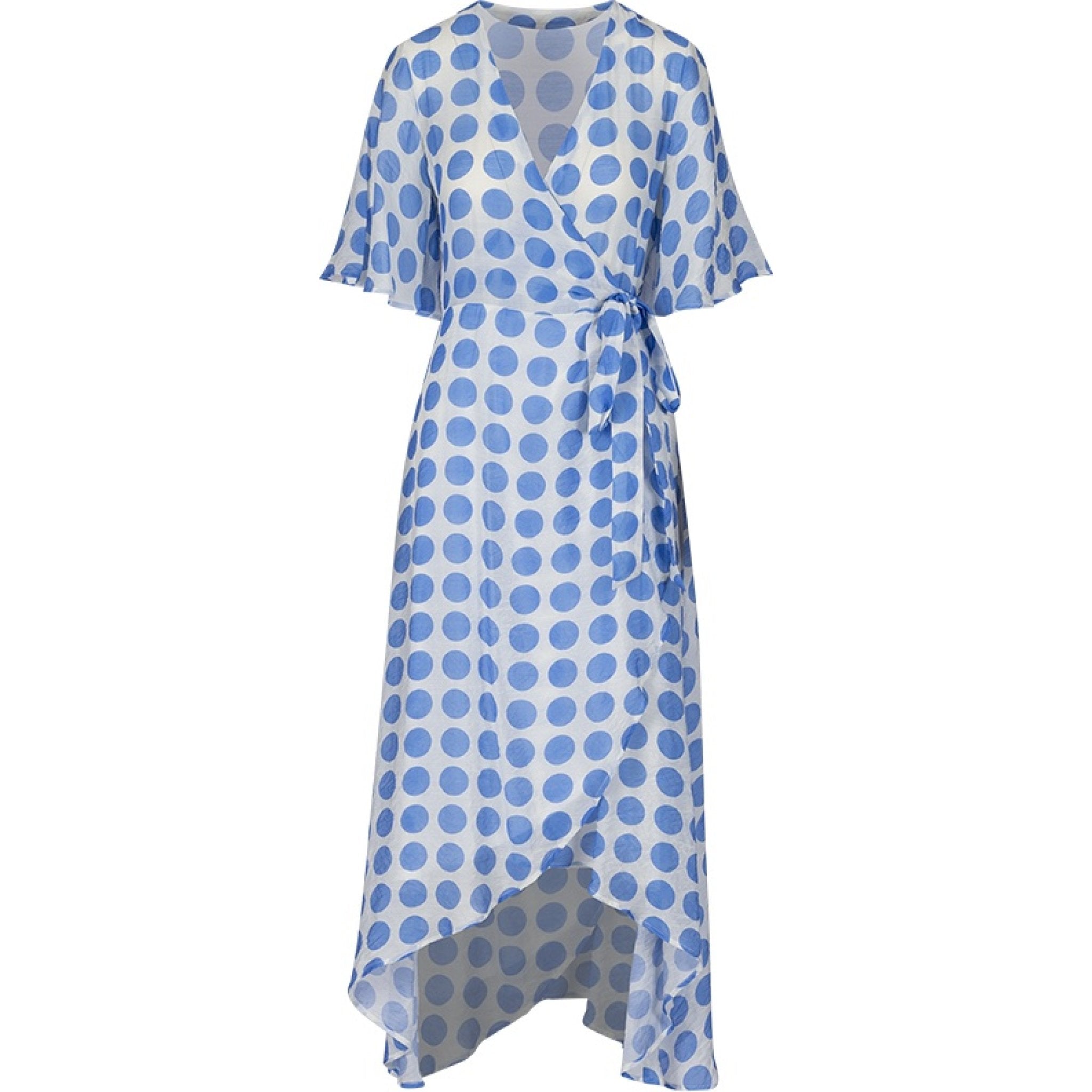 Verne pois longdress azur