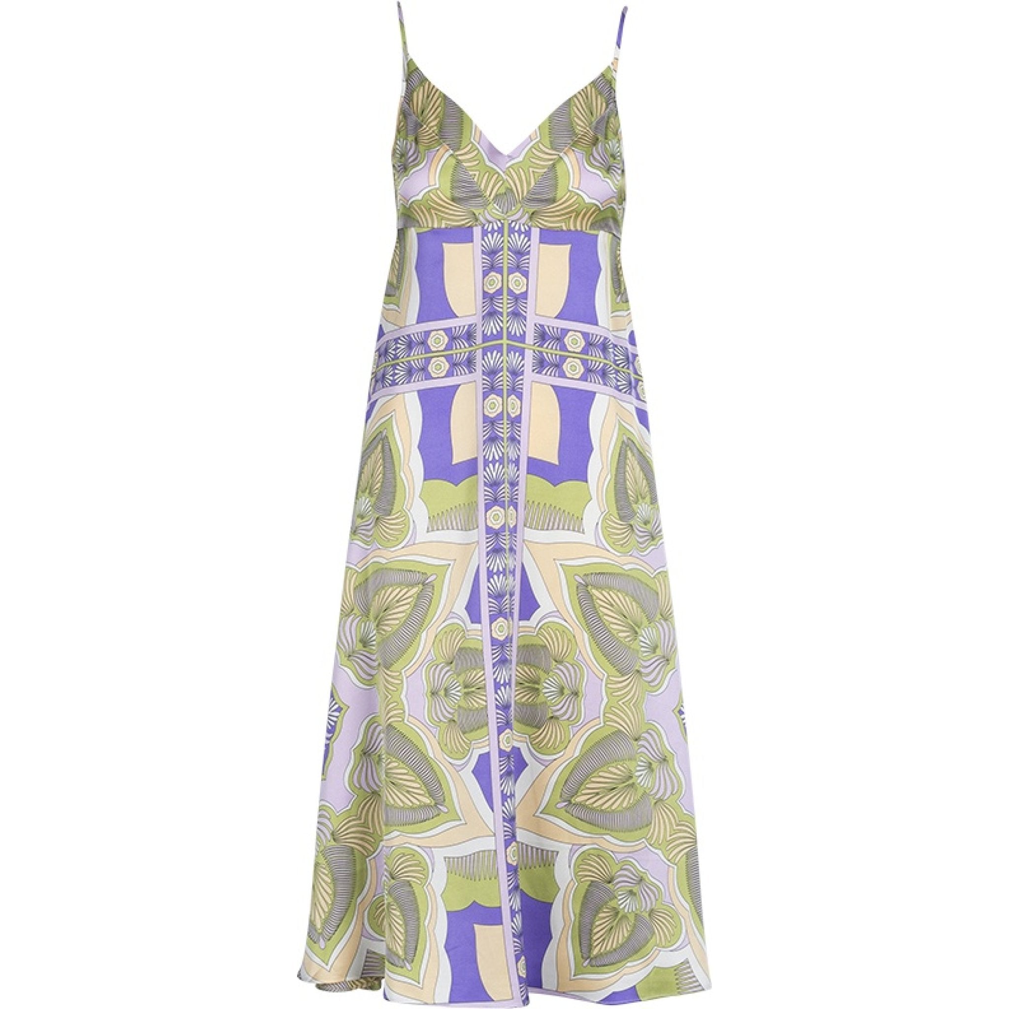 Dight king dress green