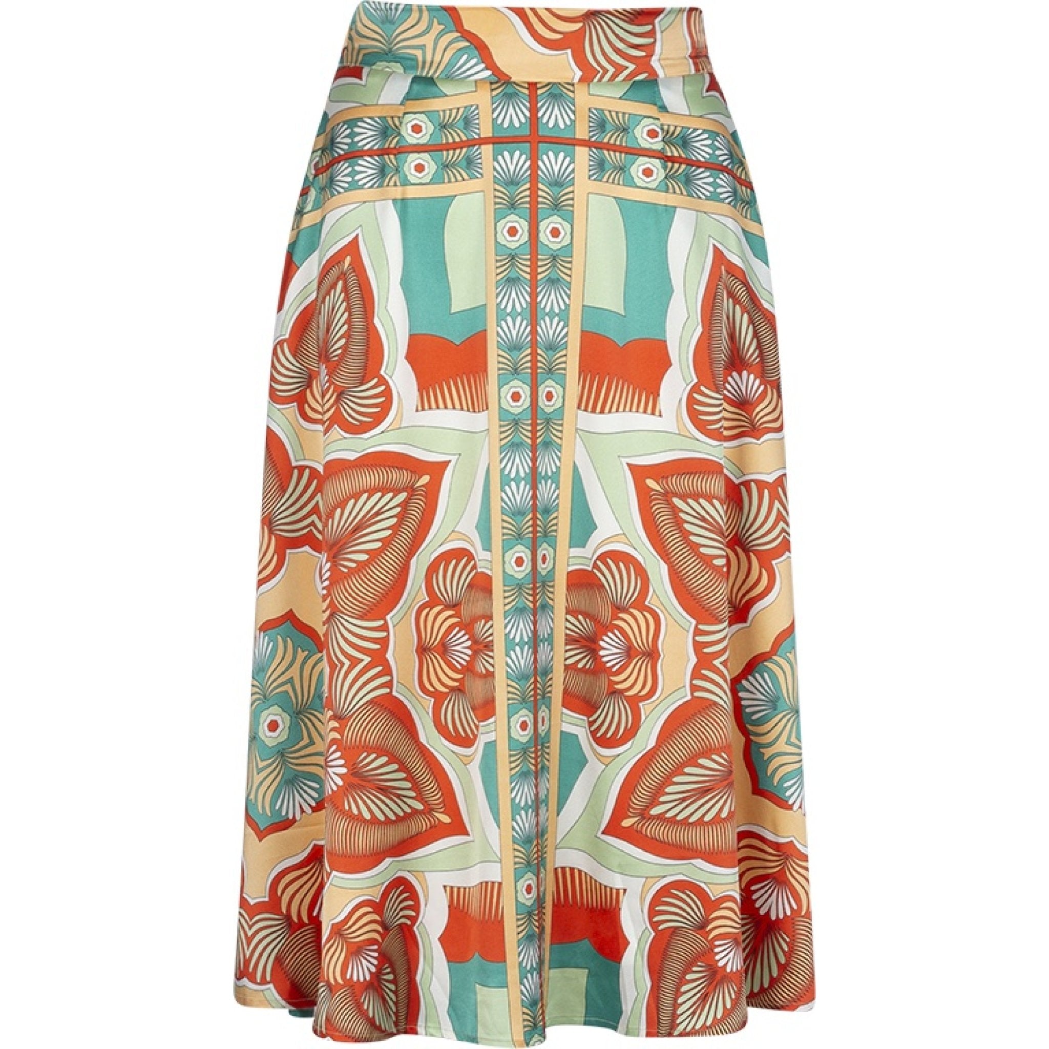 Sonia queen skirt red