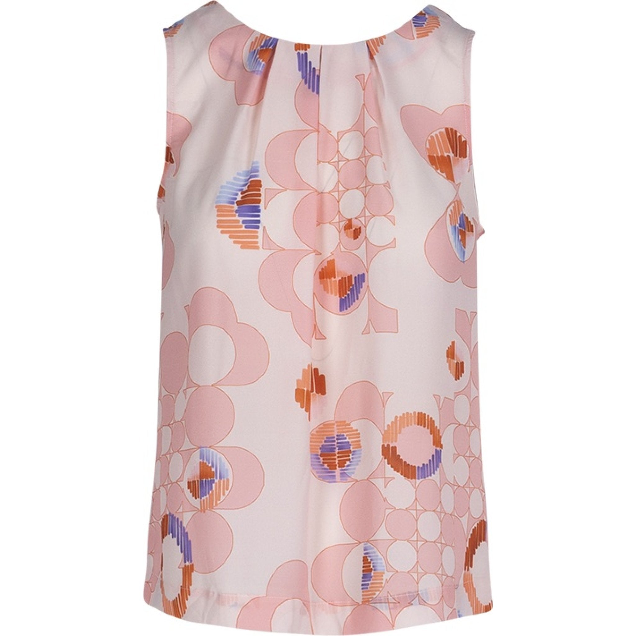Tunde circle top pink