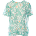 Swirls t-shirt sage