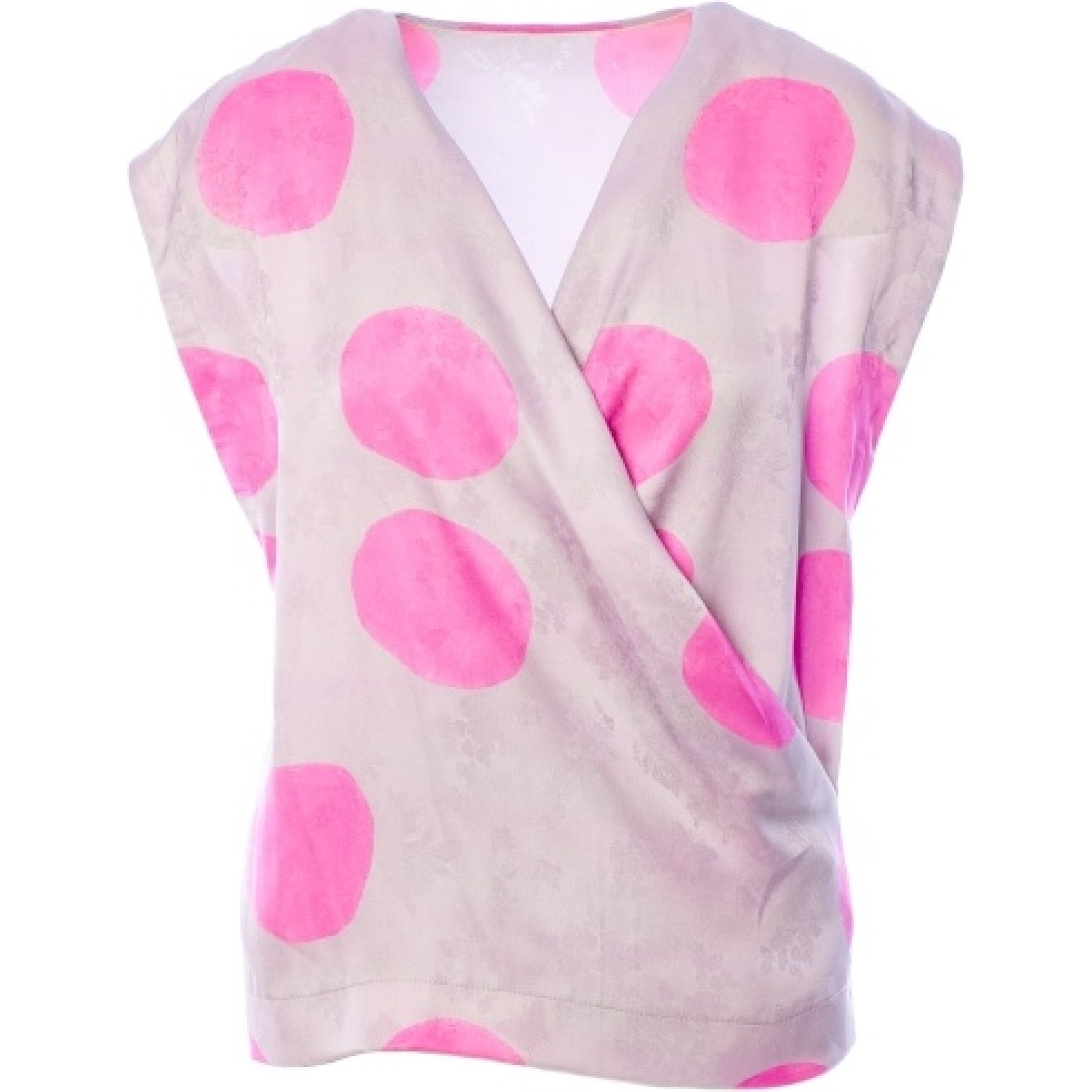 Dots top pink