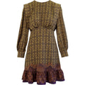 Carol g  short dress mustard