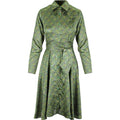 Romantic midi dress basil