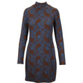 Pecan short dress mocha