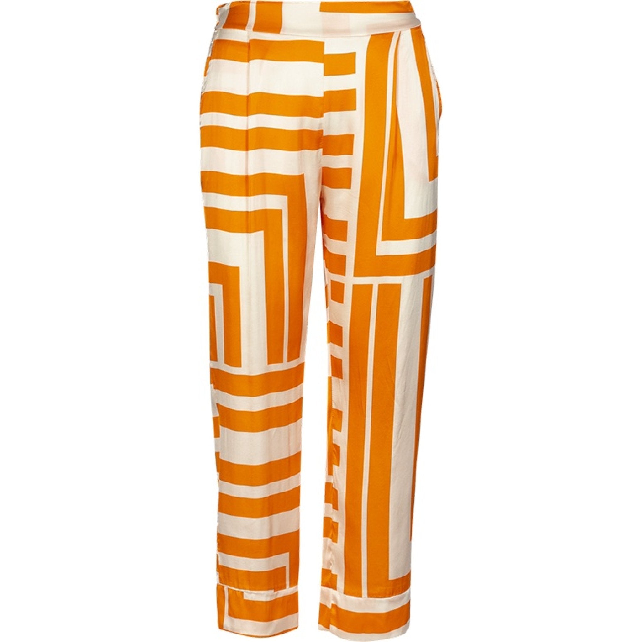 Plume square orange trouser orange