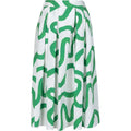 Siria wave skirt emerald