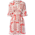 Crochet dress white