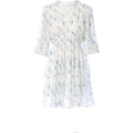 Blossom dress aqua