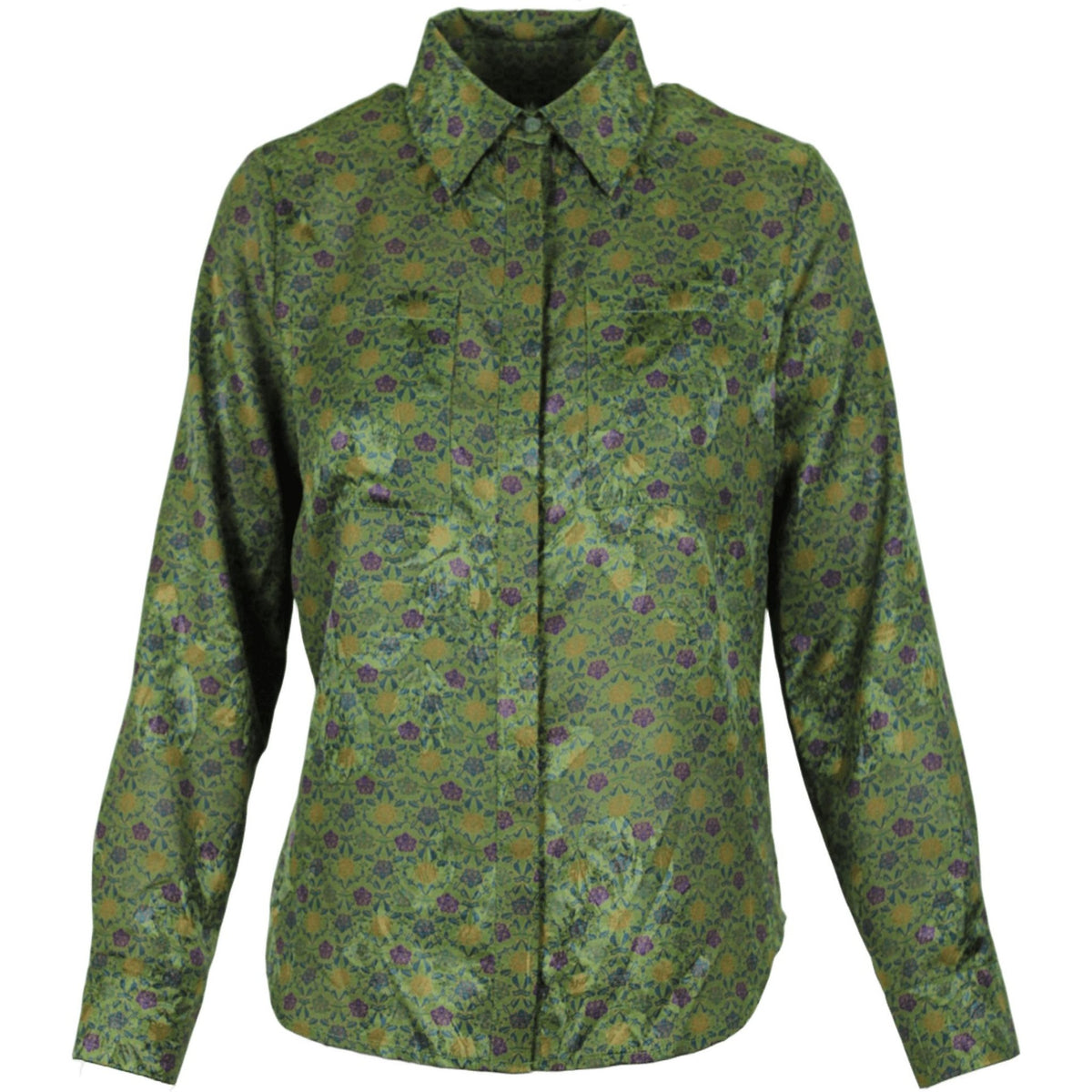 Romantic shirt basil
