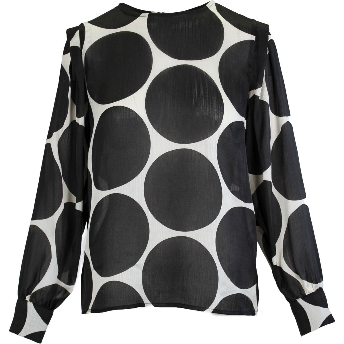 Dots p blouse black