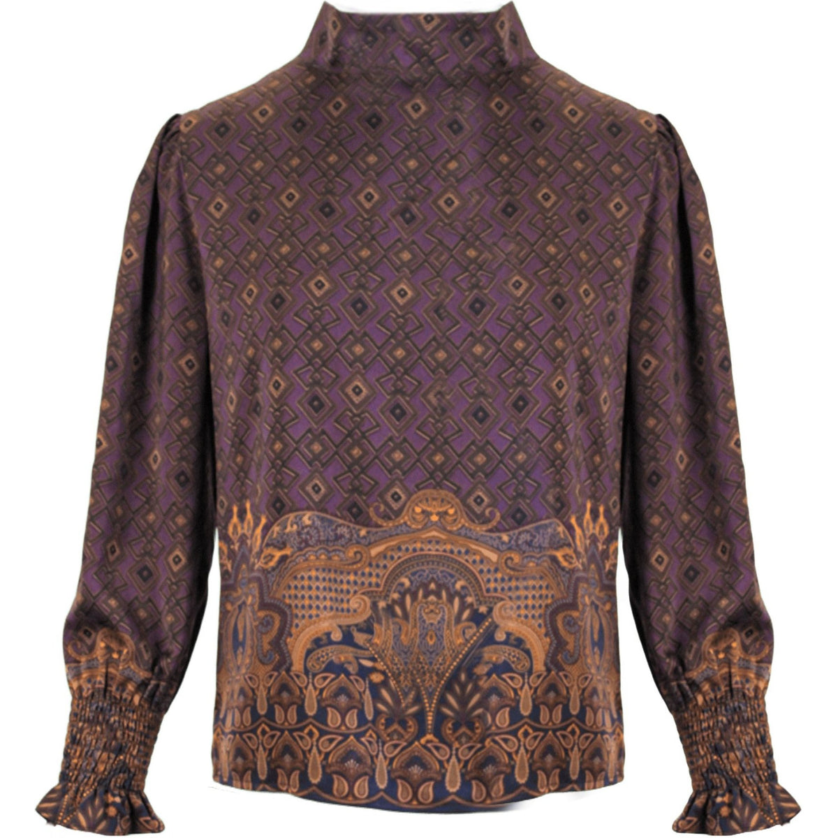 Carol p blouse sangria