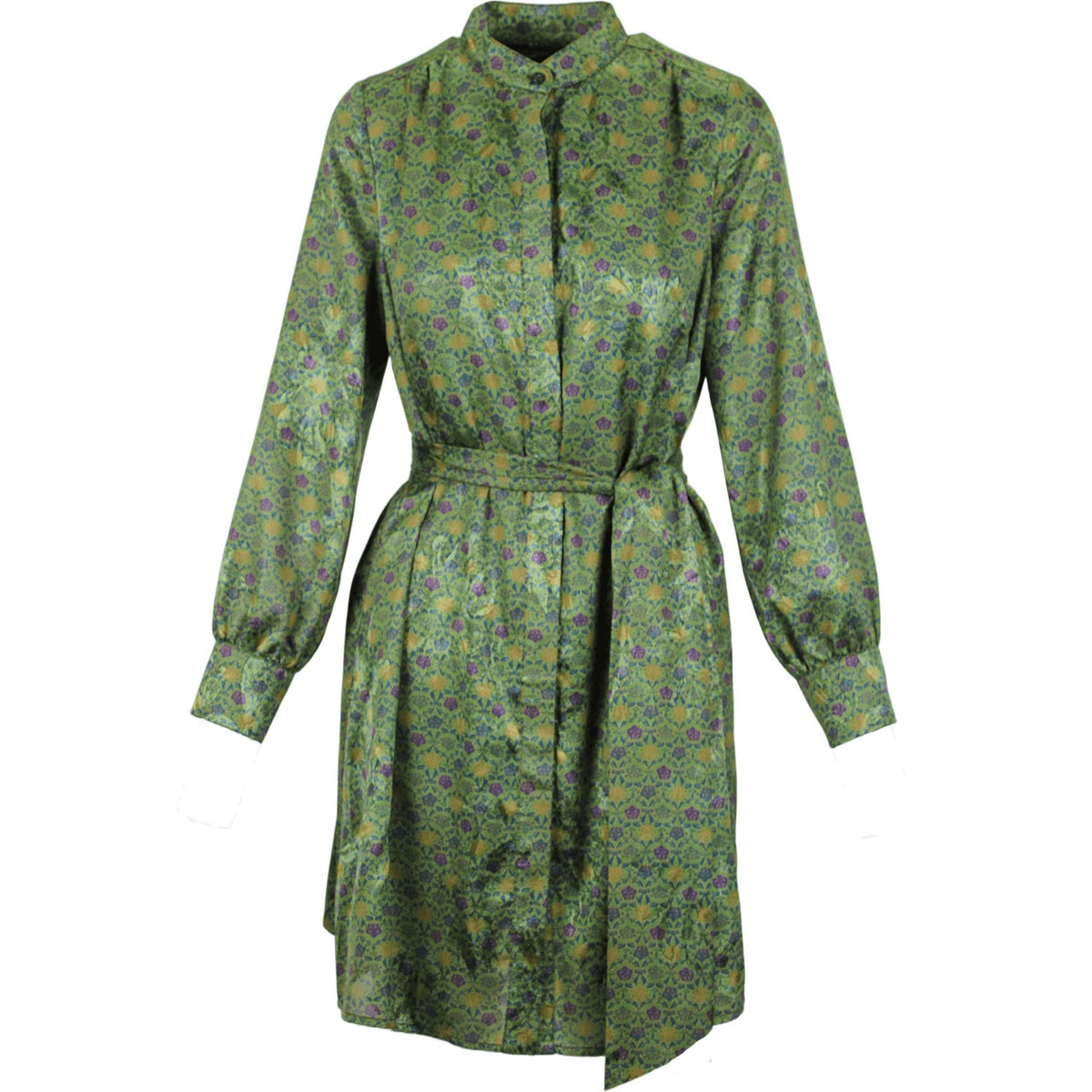 Romantic short dress basil