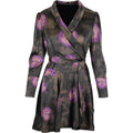 Tulip short dress mocha