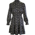 Pierrot short dress black