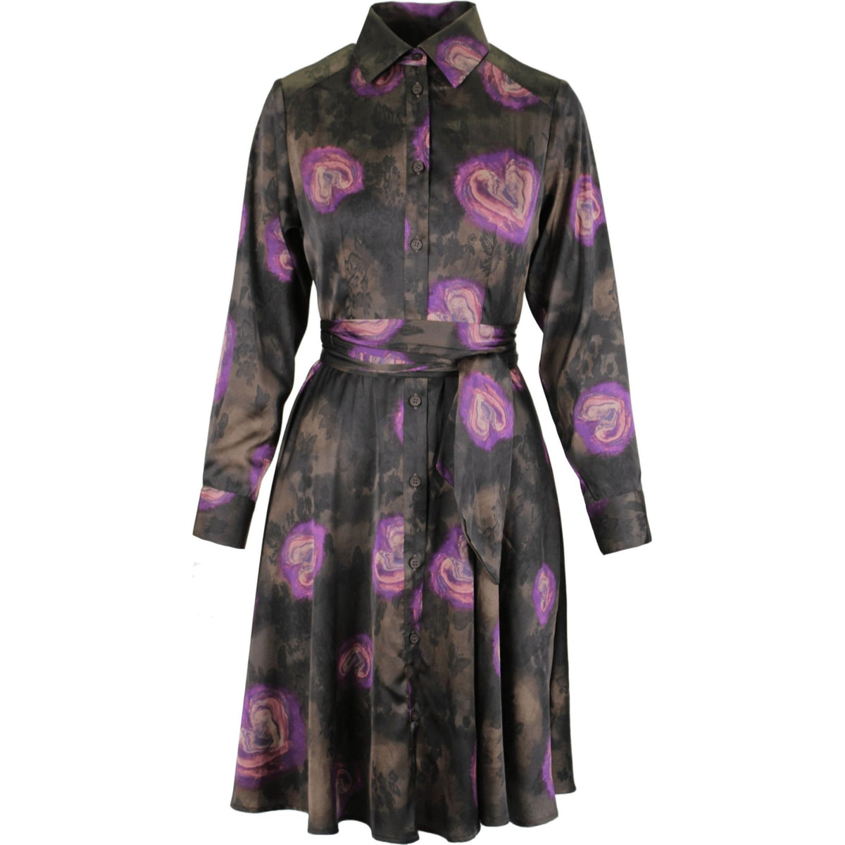 Tulip midi dress mocha
