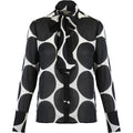 Dots p shirt black