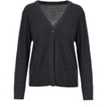 Bamboo cardigan knit black