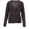 Bamboo cardigan knit choko