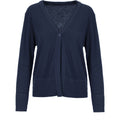 Bamboo cardigan knit marine