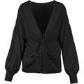 Light elite  cardigan knit black