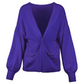 Light elite  cardigan knit violet