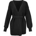 Elite cardigan knit black