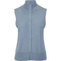 Bamboo gilet knit artic