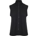 Bamboo gilet knit black