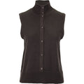 Bamboo gilet knit choko