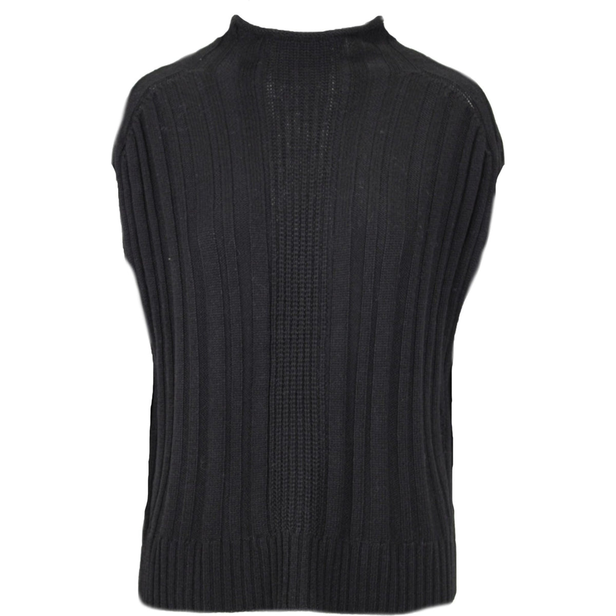 Elite gilet knit black