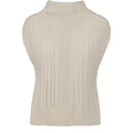 Elite gilet knit butter