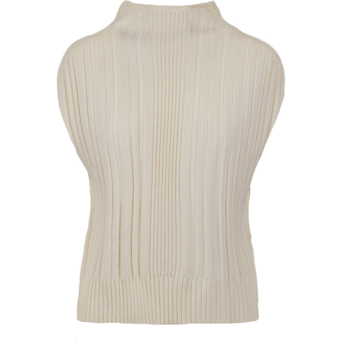 Elite gilet knit butter