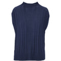 Elite gilet knit marine