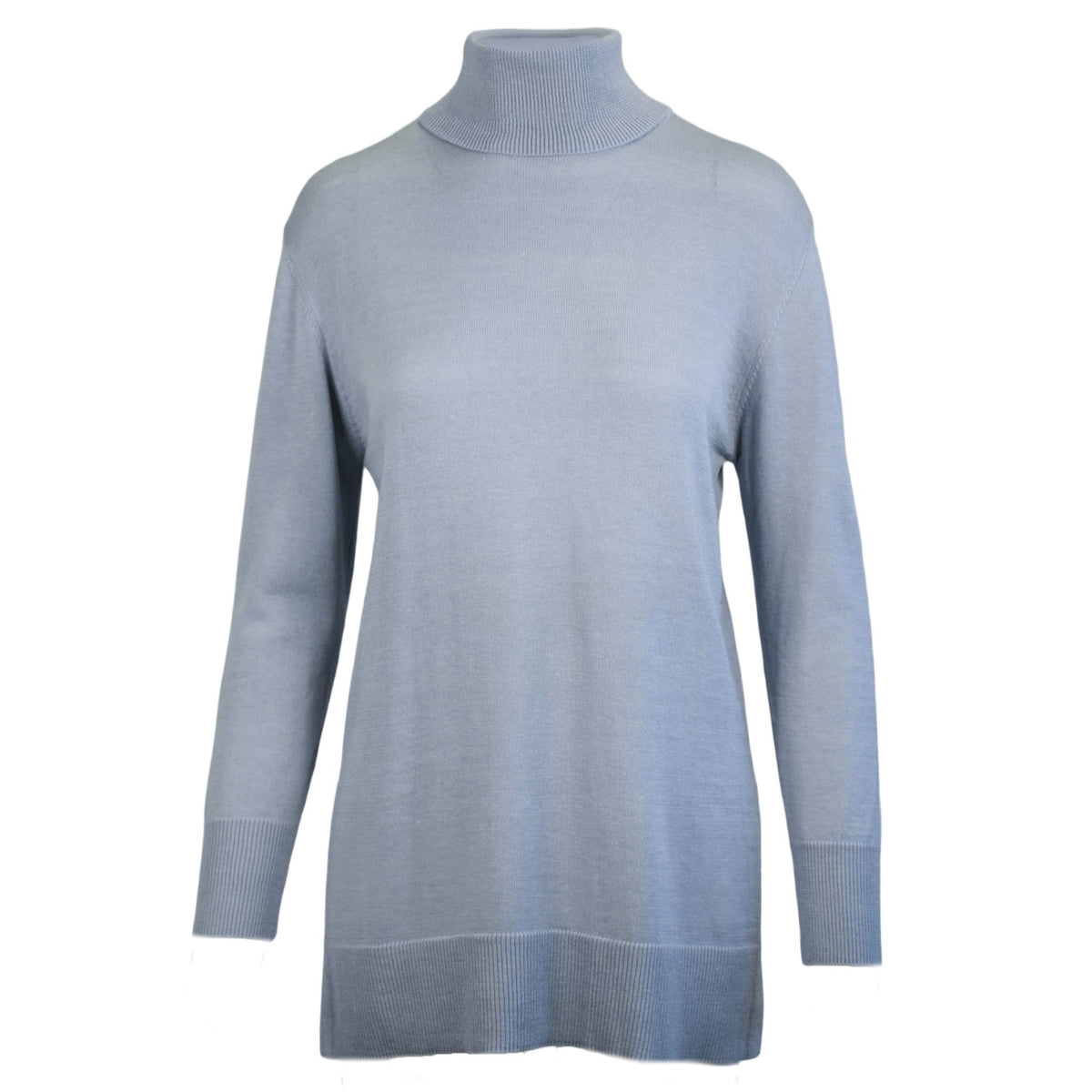 Bamboo high neck knit artic