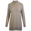 Bamboo high neck knit noce