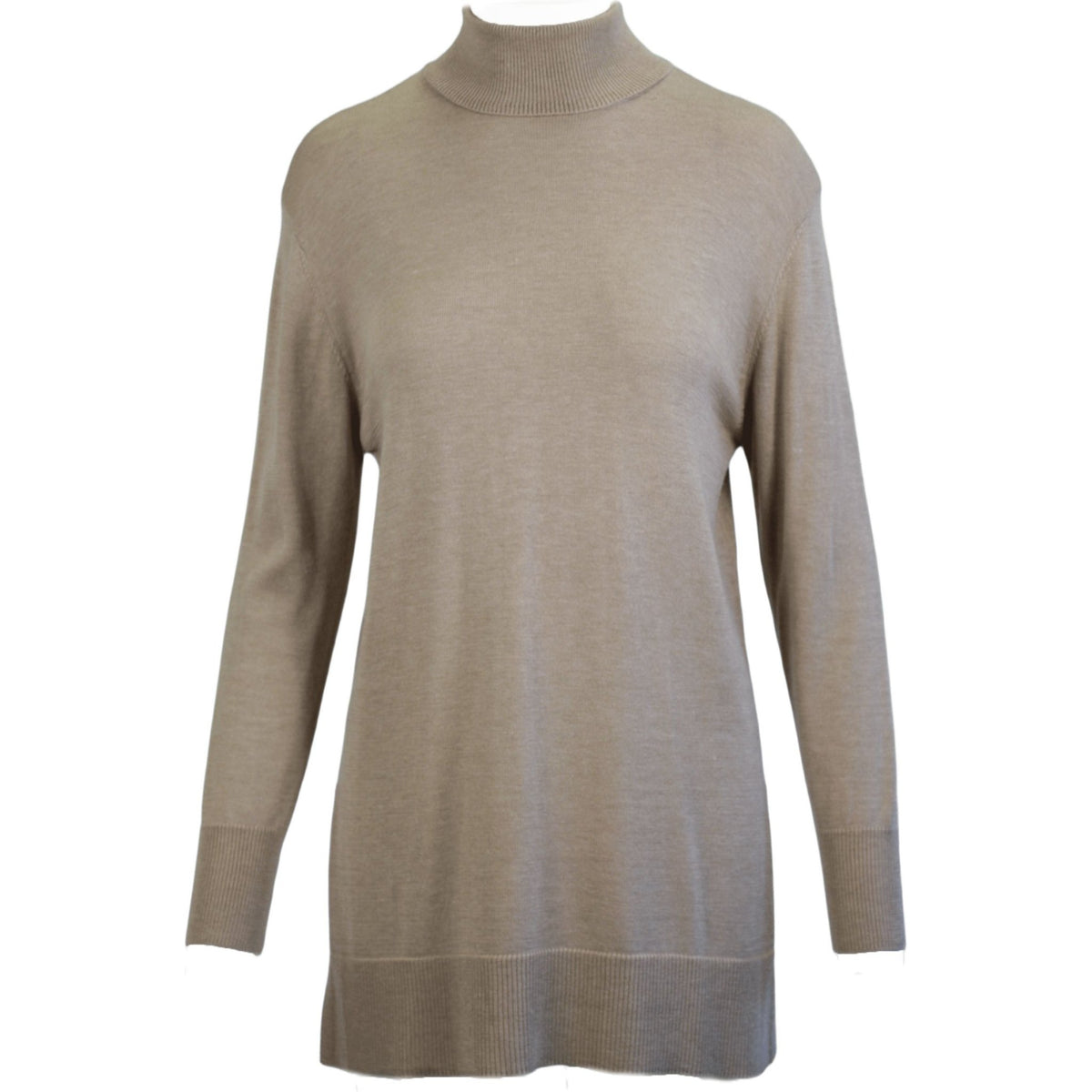 Bamboo high neck knit noce