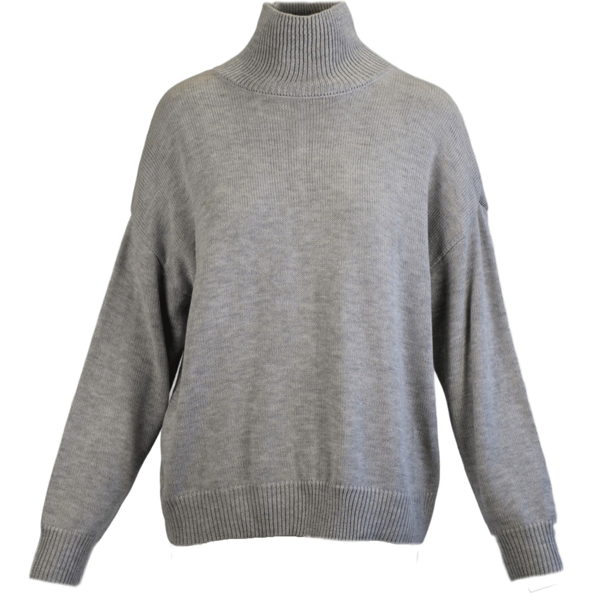 Light elite  high neck knit stone