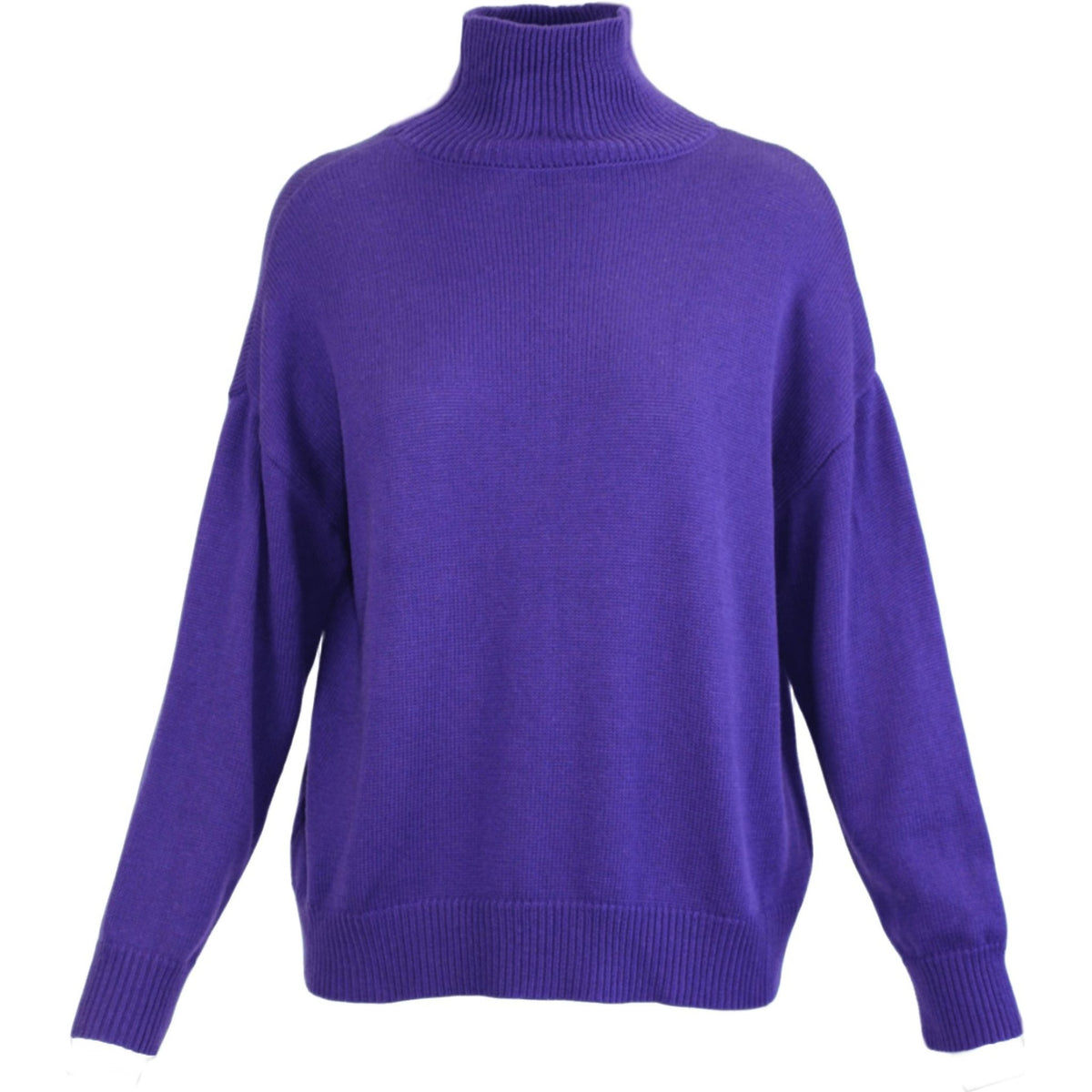 Light elite  high neck knit violet