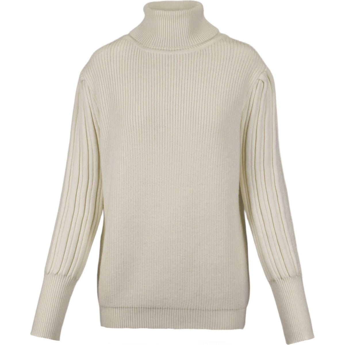 Elite high neck knit butter