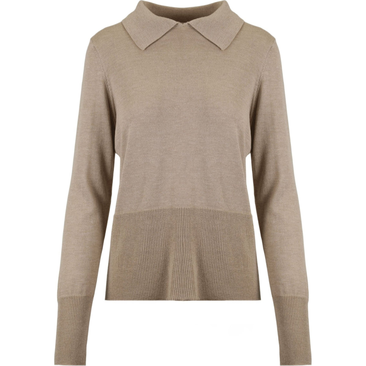 Bamboo polo knit noce