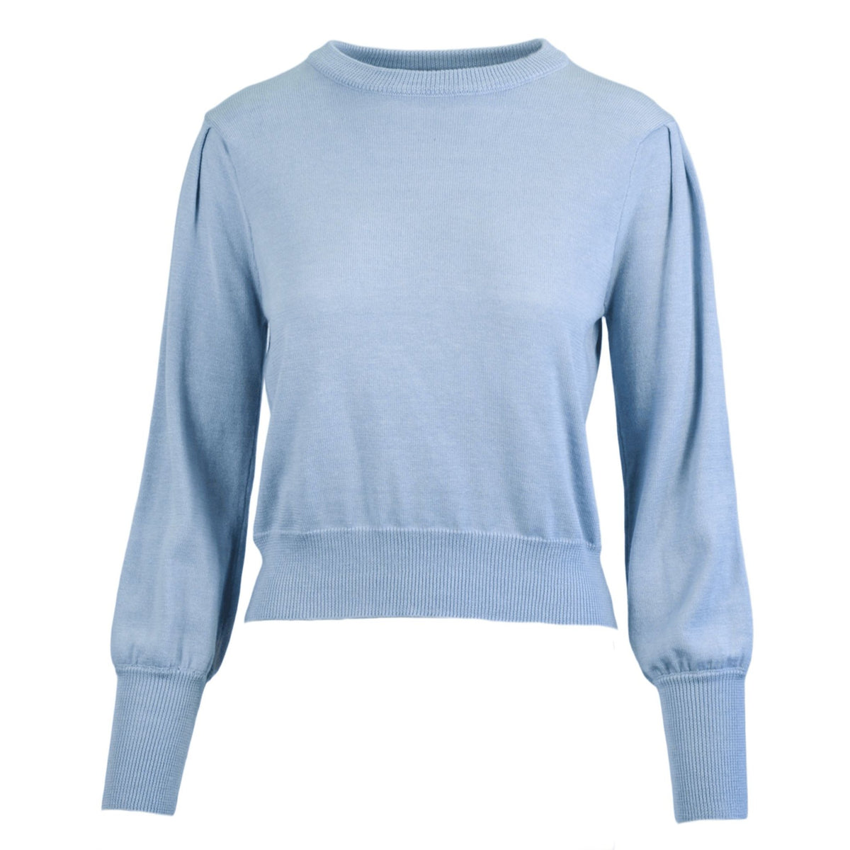 Bamboo round neck knit artic
