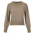 Bamboo round neck knit noce