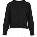 Light elite  round neck knit black